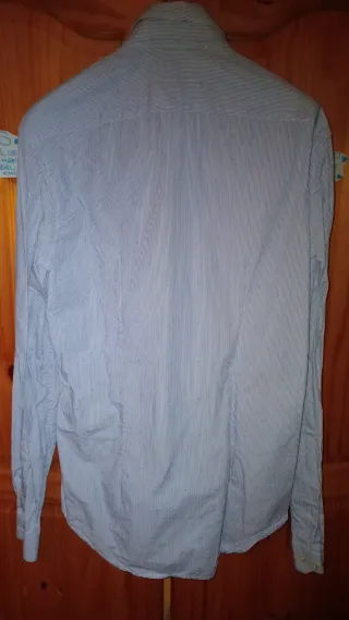 Camisa Zara Rayas Azules