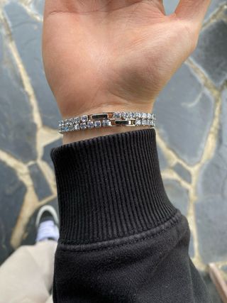 Set 2 pulseras tennis - circonitas brillantes