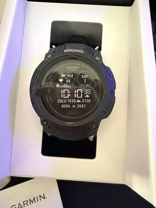 Reloj Garmin Solar Negro INSTINCT 3 - 45 MM