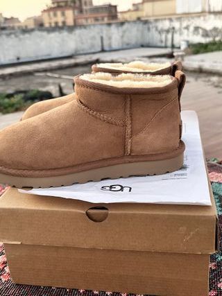 Botas UGG Classic Ultra Mini Marrones