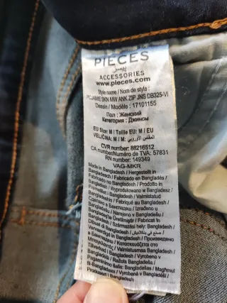 Vaqueros Pieces Talla M