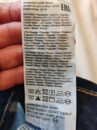 Vaqueros Pieces Talla M