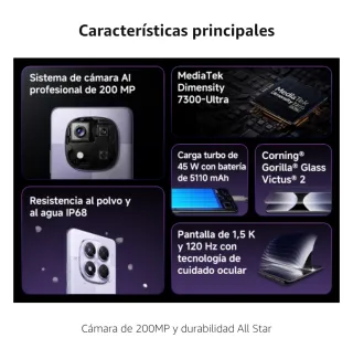 Xiaomi Redmi Note 14 Pro 5G 8+256GB Verde Coral