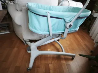 Chicco Baby Hug 5en1 Moisés, Cuna, Hamaca, Trona