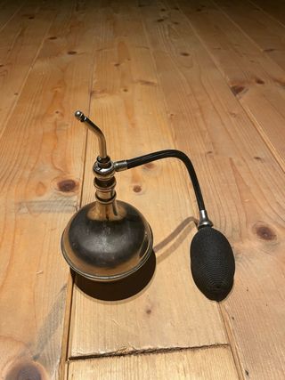 Profumo vaporizzatore acciaio pompetta a mano