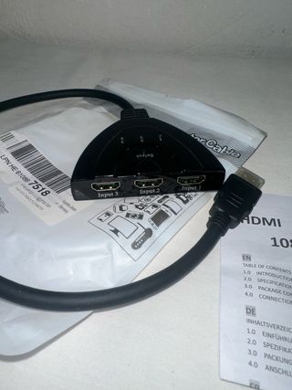 Switch HDMI 3x1 Selector 1080p Nuevo