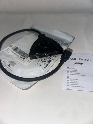 Switch HDMI 3x1 Selector 1080p Nuevo