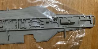 Maqueta Barco U.S.S. Nimitz 1:720