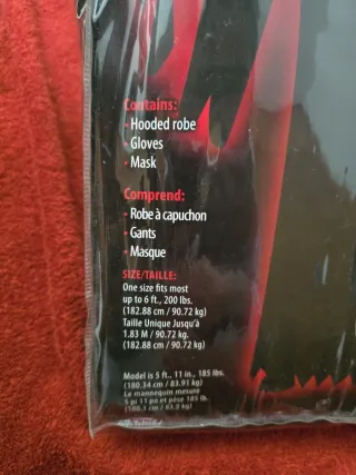 Ghostface disfraz Official 25 aniversario Nuevo