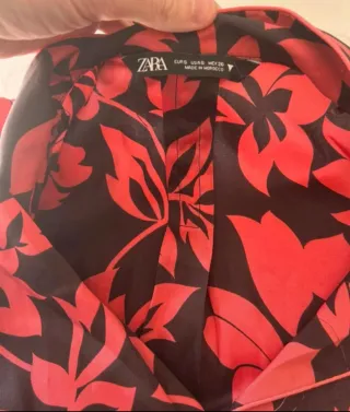 Conjunto satinado Zara