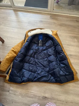 Abrigo Parka Mostaza Talla M