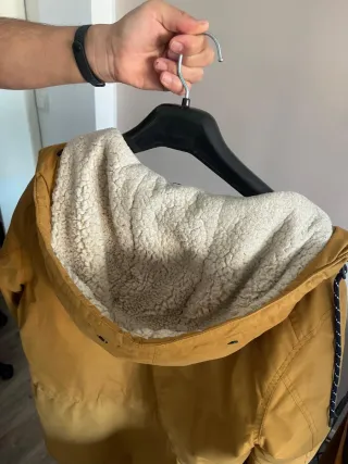 Abrigo Parka Mostaza Talla M