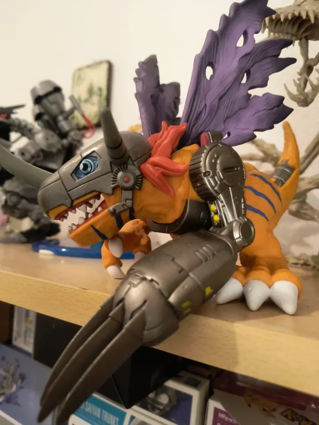 Figura Bandai MetalGreymon Digimon