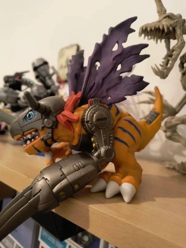 Figura Bandai MetalGreymon Digimon