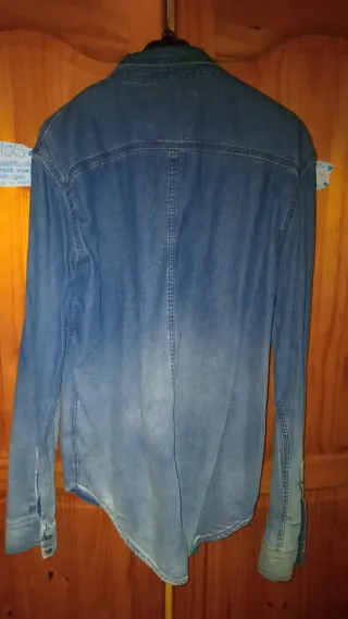 Camisa vaquera Zara Man Talla M