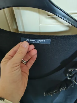 Maglione Marina Rinaldi Sport nero