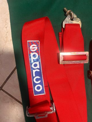 Cinture di sicurezza Sparco rosse