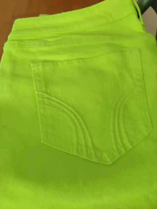 Pantalón Hollister Mujer Amarillo