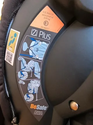 Silla coche niños contramarcha Izi Plus de Besafe