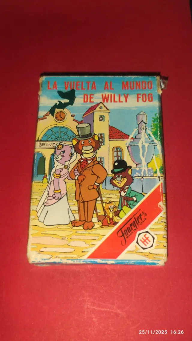 Baraja Fournier La Vuelta al Mundo de Willy Fog