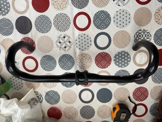 Manillar carbono con potencia