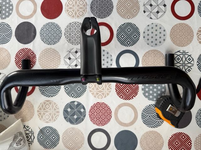 Manillar carbono con potencia