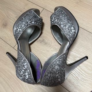 Bolso y Zapatos Rosa Azul Talla 37