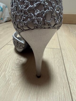 Bolso y Zapatos Rosa Azul Talla 37