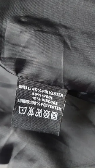 Cappotto MAPS GIRL,misto lana con cintura.taglia L