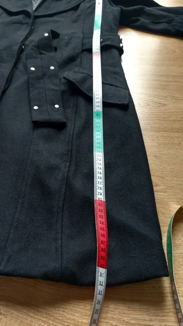 Cappotto MAPS GIRL,misto lana con cintura.taglia L