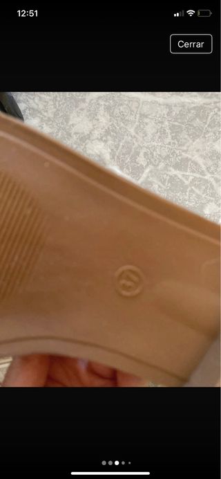 Sandalias Annalisa Piel Beige y Doradas