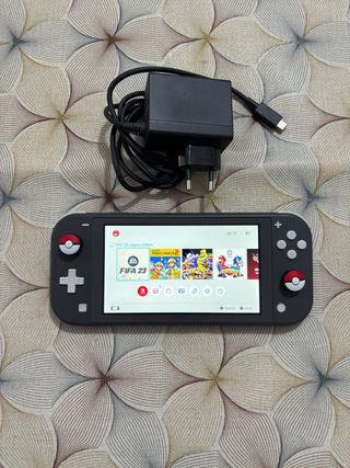 console Nintendo switch lite colore nero grigio