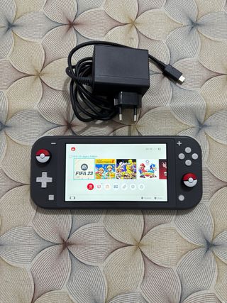 console Nintendo switch lite colore nero grigio