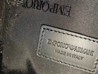 Bolso bandolera Emporio Armani negro
