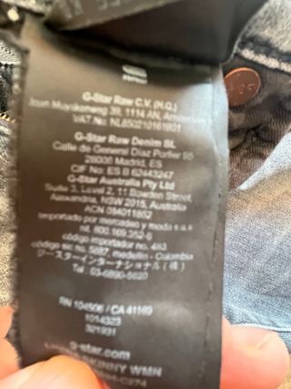 Pantalón G-Star RAW Gris