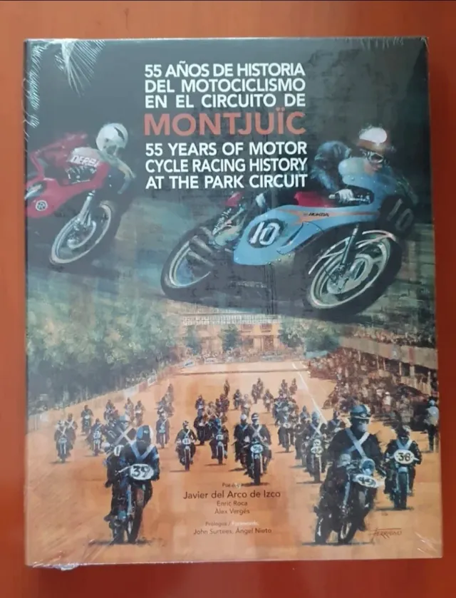 Libro 55 Años Historia Motociclismo Montjuïc