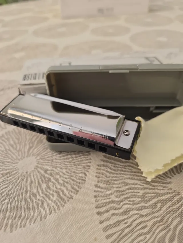 Armonica C - Include custodia e panno