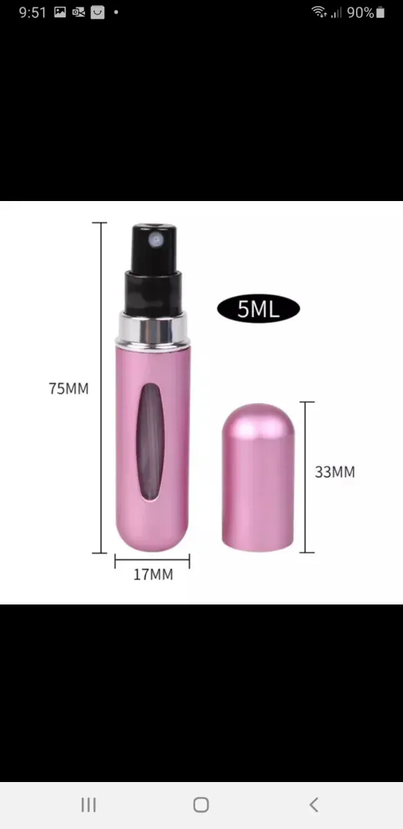 3 Mini spray da 5 ml