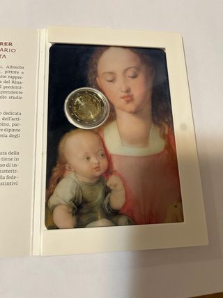 Moneda 2€ Conmemorativa San Marino 2021 Durero