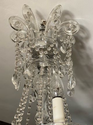 Lámpara de cristal para comedor