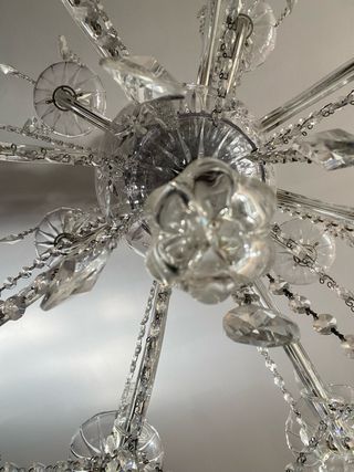 Lámpara de cristal para comedor