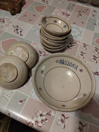 Servizio Macedonia 11 PZ Ciotole Grottaglie