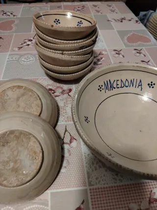 Servizio Macedonia 11 PZ Ciotole Grottaglie