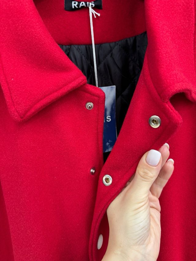 Giacca College RA Uomo XL Beige Rossa