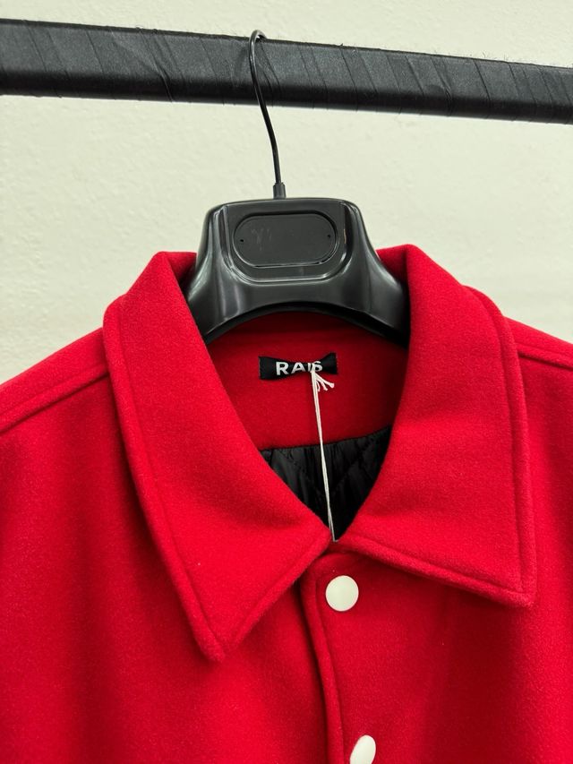 Giacca College RA Uomo XL Beige Rossa