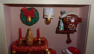 Cuadro Regalos Navidad en Miniatura y 3D