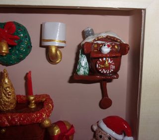 Cuadro Regalos Navidad en Miniatura y 3D