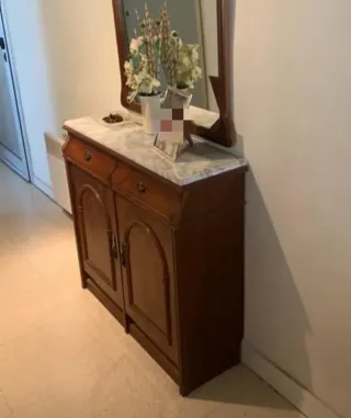 Conjunto de mueble recibidor