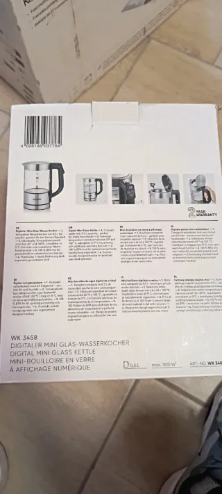 Bollitore Severin WK 3458 Vetro