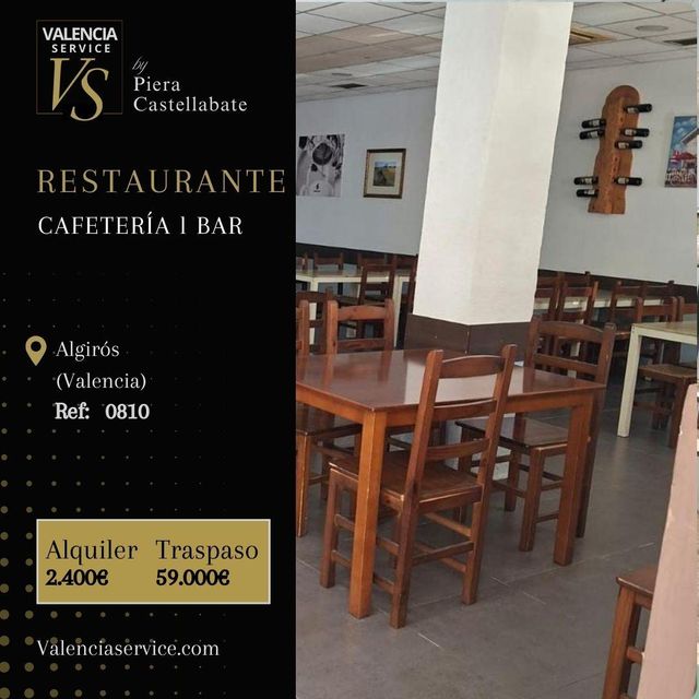 0810 – RESTARUANTE CAFETERÍA BAR EN ALGIROS